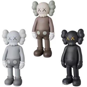 Hot 20CM 0.3KG OriginalFake Kaws use of small dolls to play 8inches Action Figure model decorations toys gift