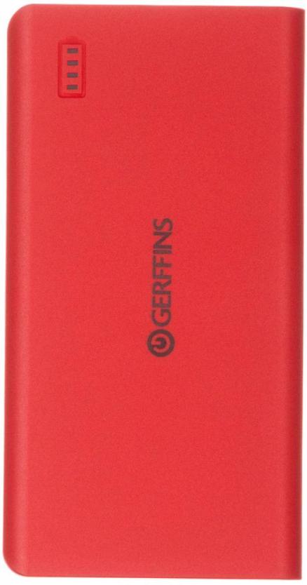 Gerffins G1000 ,10000 мАч (красный)
