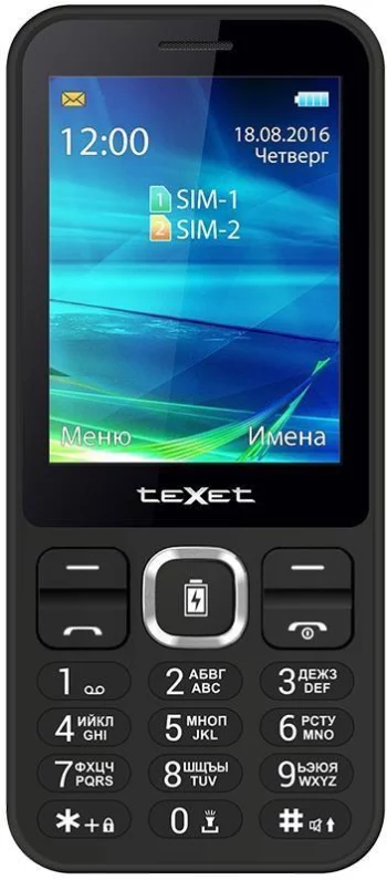 teXet TM-D327 (черный)