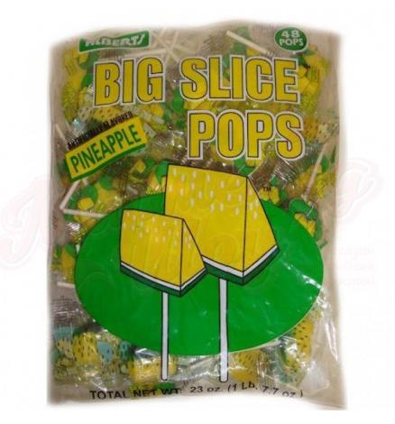 Леденец Big Slice Pops Pineapple Ананас