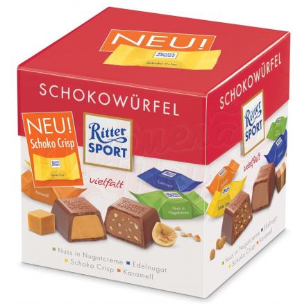 Шоколад Ritter Sport Schokowürfel Vielfalt 176 гр.