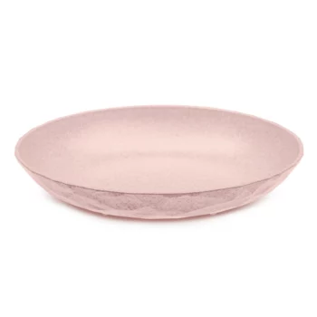 Тарелка суповая Koziol Club Organic, цвет розовый